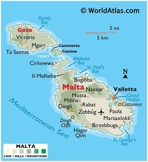 Malta Maps & Facts - World Atlas