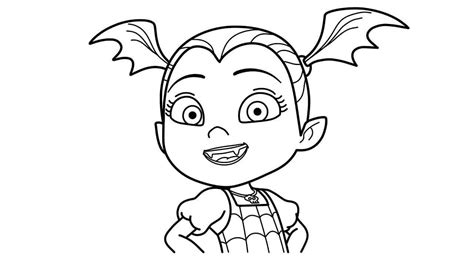 Vampirina Poppy And Bridget Coloring Pages Coloring Pages