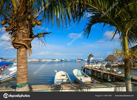 Chiquila port in Quintana Roo Mexico Stock Photo by ©lunamarina 170971992