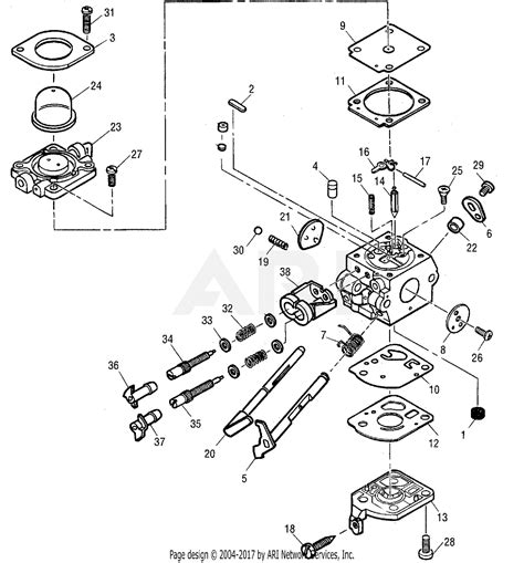 MTD MAC280B 41AR322G077, 41AR322G077 MAC280B Parts Diagram for ...