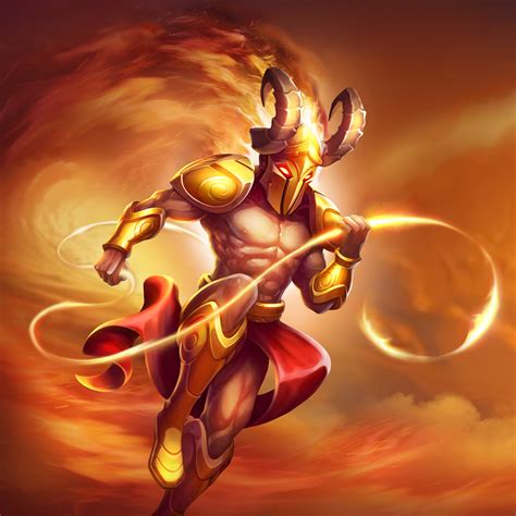 ArtStation - Titan Helios - 2D card game character