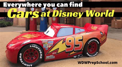 Cars at Disney World (including the new Lightning McQueen's - WDW Prep ...