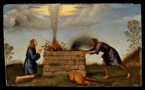 The Sacrifice of Cain and Abel by Mariotto Albertinelli | USEUM