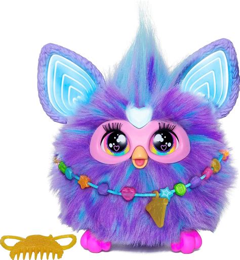 New Furby 2023 toys Purple and Coral - YouLoveIt.com