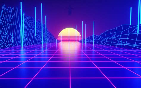 1920x1200 Retrowave Tron Grid 1080P Resolution ,HD 4k Wallpapers,Images ...