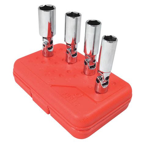 FREE SHIPPING — Sunex Tools Universal Spark Plug Socket Set — 4-Pc., 3 ...