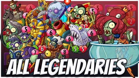 ALL Legendary Cards Challenge - Neptuna Strategy Deck | Plants vs ...