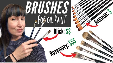 How to Choose Paint Brushes for Oil Painting