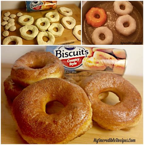 Easy Canned Biscuit Donuts! - My Incredible Recipes | 요리법