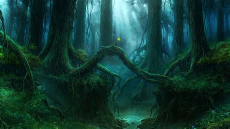 Magical Night Forest Wallpapers - Top Free Magical Night Forest ...