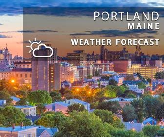 Weather for Portland, Maine - 5 Day Forecast - Live Beaches