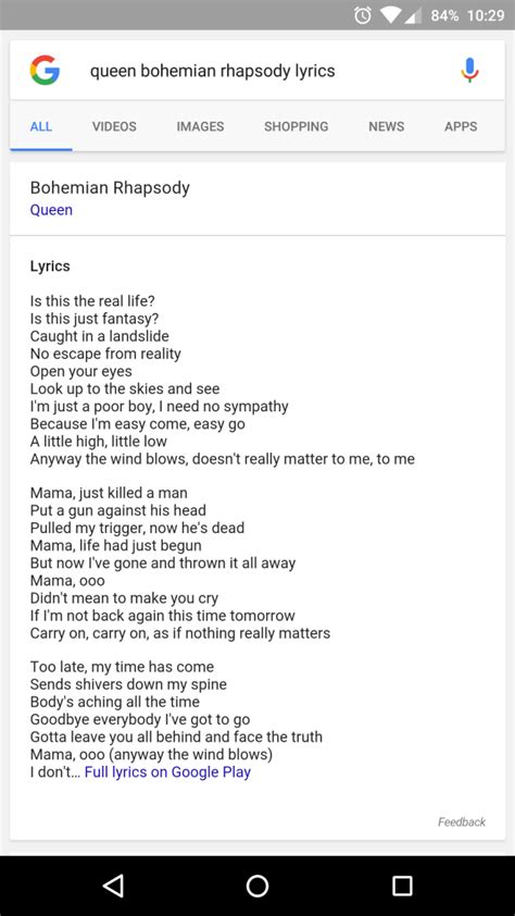 Google Now will display song lyrics thanks to partnership with LyricFind