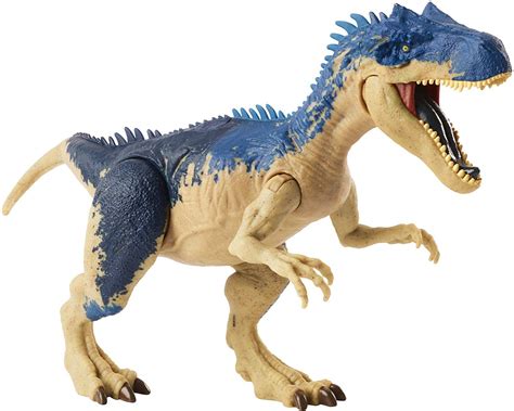 Buy Mattel Jurassic World Dual Attack Allosaurus Action Figures Online ...