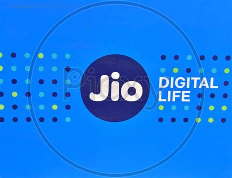 Image of The logo of Jio Digital Life is pictured in Assam on Dec 23 ...