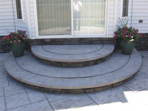 concrete porch steps | How to maintain your stamped concrete patio or ...