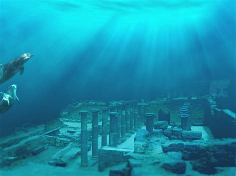 Image result for underwater ruins | Underwater city, Sunken city ...