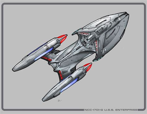 USS Enterprise G by Ihlecreations on DeviantArt