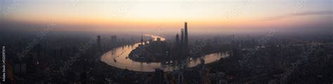 shanghai sunrise Stock Photo | Adobe Stock