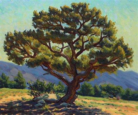 The Blogged Palette: Pinon Tree "En Plein Air" | Western paintings ...