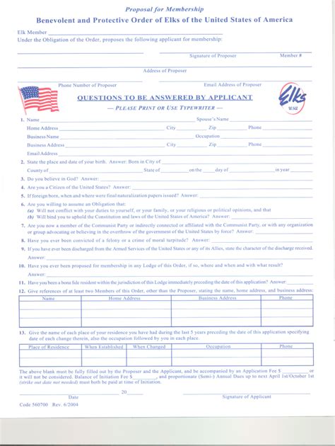 Elks membership application: Fill out & sign online | DocHub