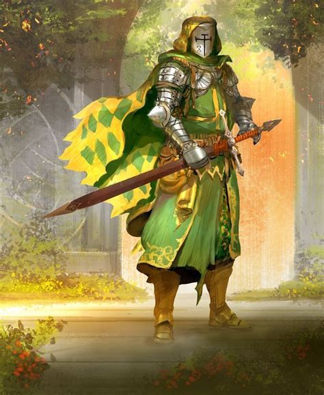 "The Green Knight." Artist Kekai Kotaki. | Concept art characters ...