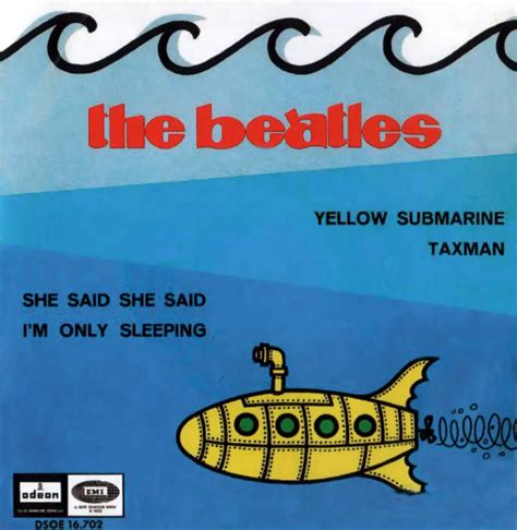 Yellow Submarine EP artwork – Spain | The Beatles Bible