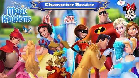 Disney magic kingdom game characters levels - qosaadvisors