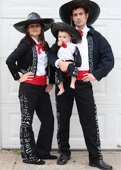 $20 DIY 3 Amigos Family Halloween Costumes | Family halloween costumes ...