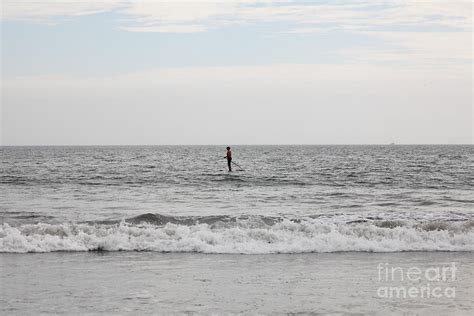 Stand Up Paddle Surfing At Coronado Beach In Coronado California ...