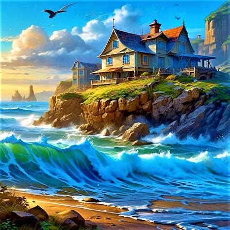 Solve Landscape jigsaw puzzle online with 64 pieces