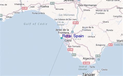 Rota, Spain Tide Station Location Guide