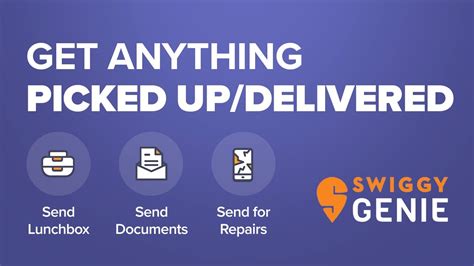 Swiggy Genie Tutorial: Send or pick-up anything from anywhere. - YouTube