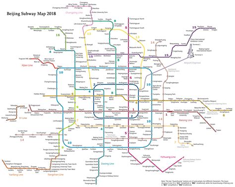 Simplified Subway Maps Subway Map Map Beijing Subway Map | Images and ...