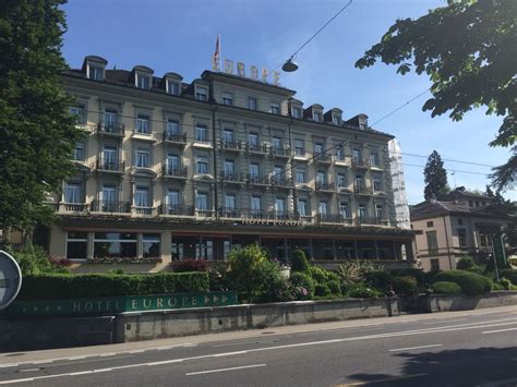 Grand Hotel Europe in Lucerne