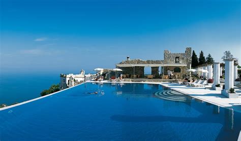 Best Hotels Ravello Italy Hotel Caruso - The infinity pool | vino e ...