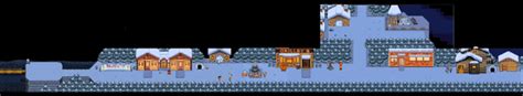 Snowdin Town Full Map : r/Undertale