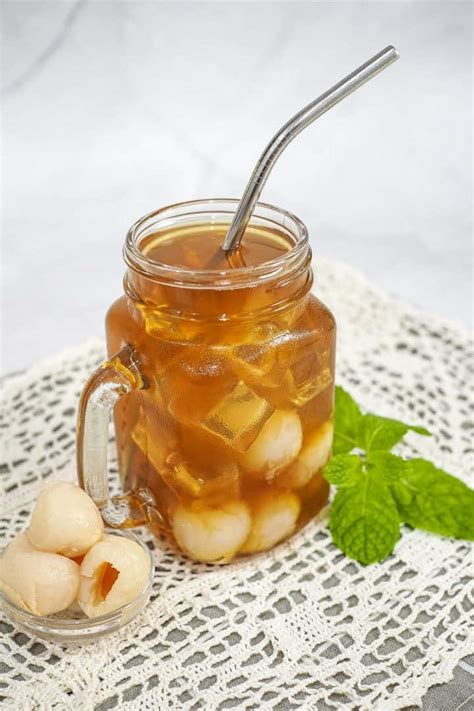 Lychee Tea Recipe - Sweet Fruit Flavored Tea | Decorated Treats