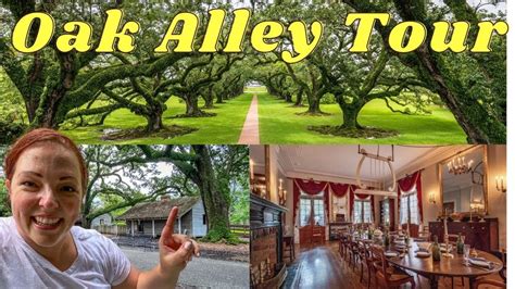 Oak Alley Plantation RARE tour of INSIDE the House and ENSLAVED ...