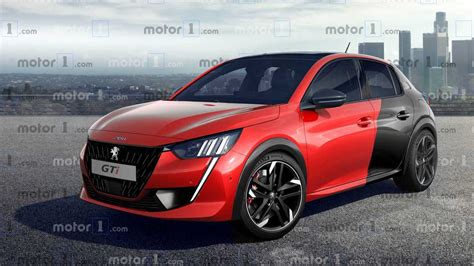 Peugeot 208 GTi Rendering Previews A Sexy Hot Hatch From France