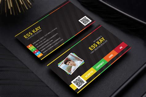 Free Designers Creative Personal Business Card Template PSD