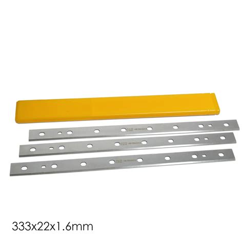 3pcs 13" Hss Thickness Planers Blades 330x22x1.6mm Double Edged Knives ...