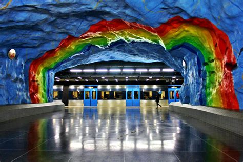 Stockholm Stadion Underground Station | The Culture Map