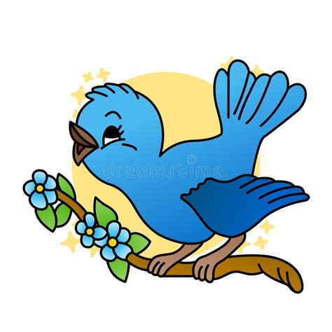 Bird Chirping Stock Illustrations – 451 Bird Chirping Stock ...