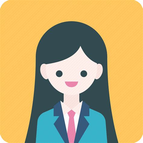 Avatar, girl, officer, profile, student, suit, woman icon - Download on ...