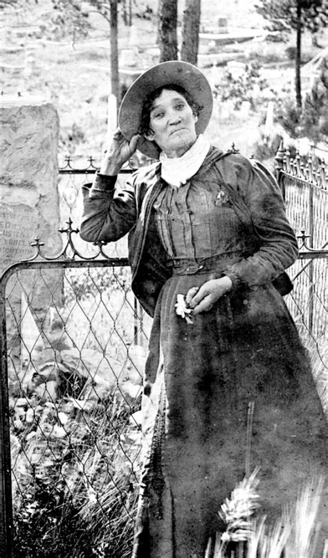 Calamity Jane Mugging at Wild Bill Hickok’s Grave, 1903 ~ Vintage Everyday