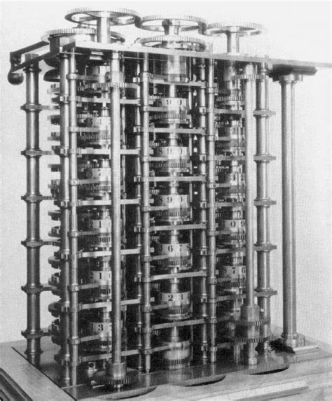 3 Difference Engine. Source: (in public domain). | Download Scientific ...