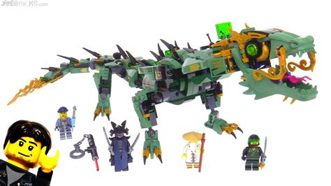 LEGO Ninjago Movie Green Ninja Mech Dragon review 🐉 70612 - YouTube