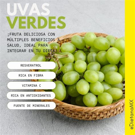 ¿Cuántas calorías tiene las Uvas (Verdes)? – Dietana