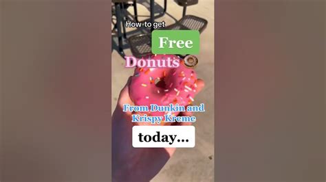 How to get Free Donuts - YouTube