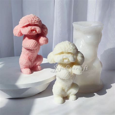 3D Teddy Candle Mold-teddy Dog Candle Mold-teddy Candle - Etsy